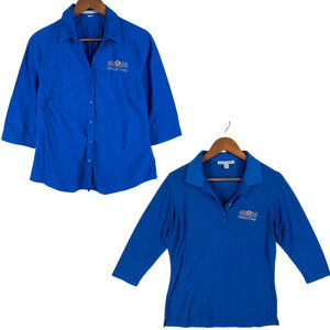 Women's Memorial Hermann Medical Group Workwear Uniform Tees Bundle Size Medium